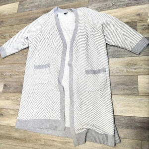Torrid grey duster long sleeve cardigan size 5X